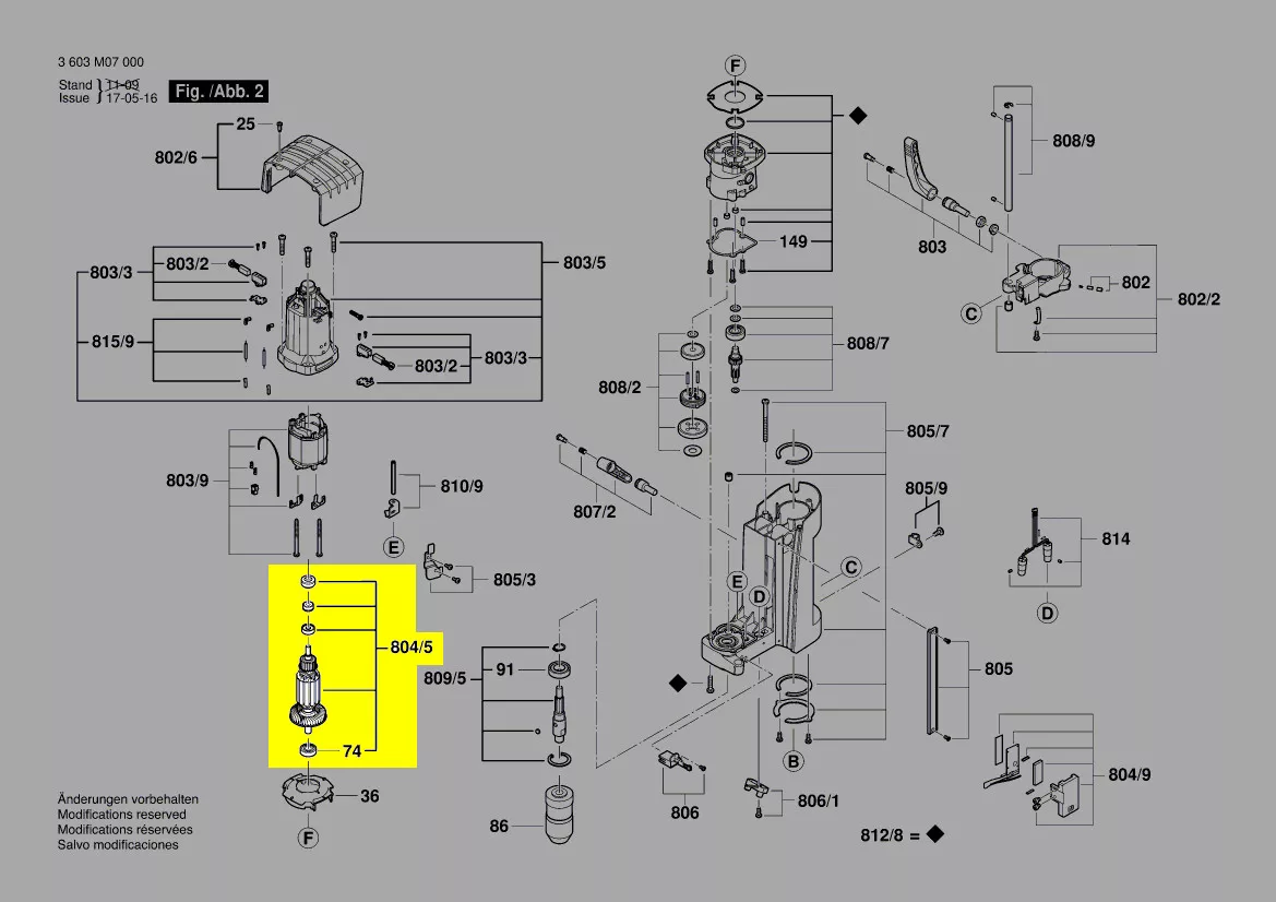 rotor 1 600 A00 0TG Bosch